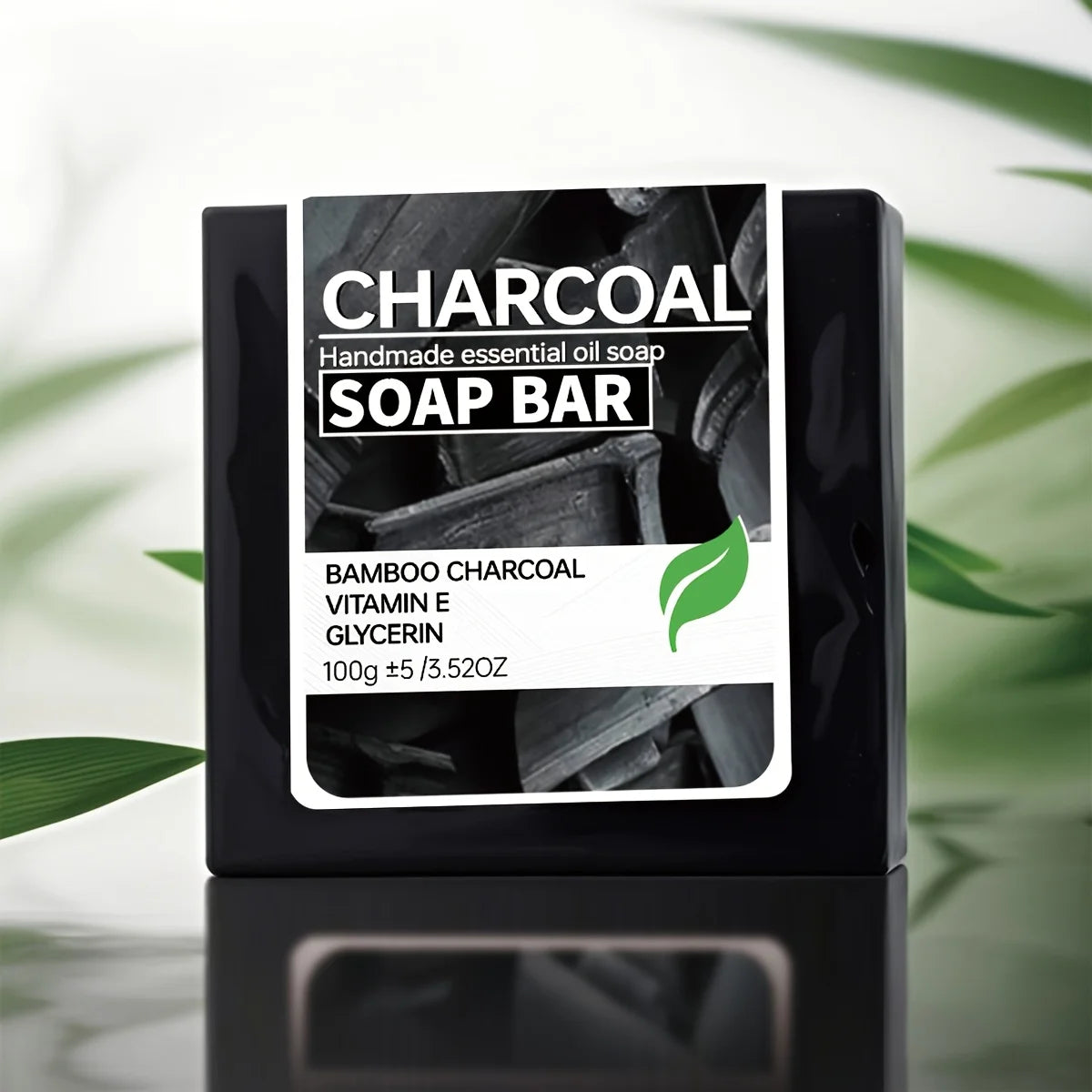 Beard & Face Soap (2-Pack) — Charcoal + Vitamin E | Essence&Form