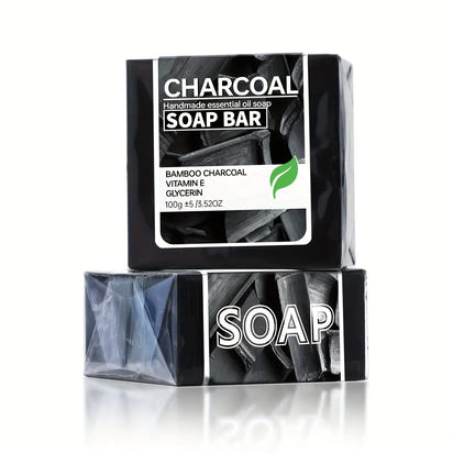 Beard & Face Soap (2-Pack) — Charcoal + Vitamin E | Essence&Form